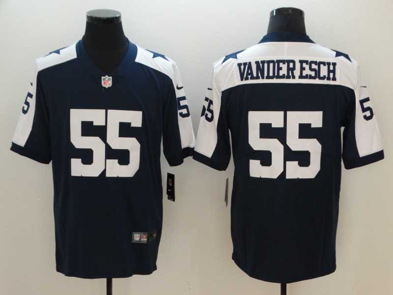 Nike Cowboys 55 Leighton Vander Esch Navy Throwback Vapor Untouchable Limited Jersey,We sell and wholesale Nike Cowboys 55 Leighton Vander Esch Navy Throwback Vapor Untouchable Limited Jersey on line form chian!